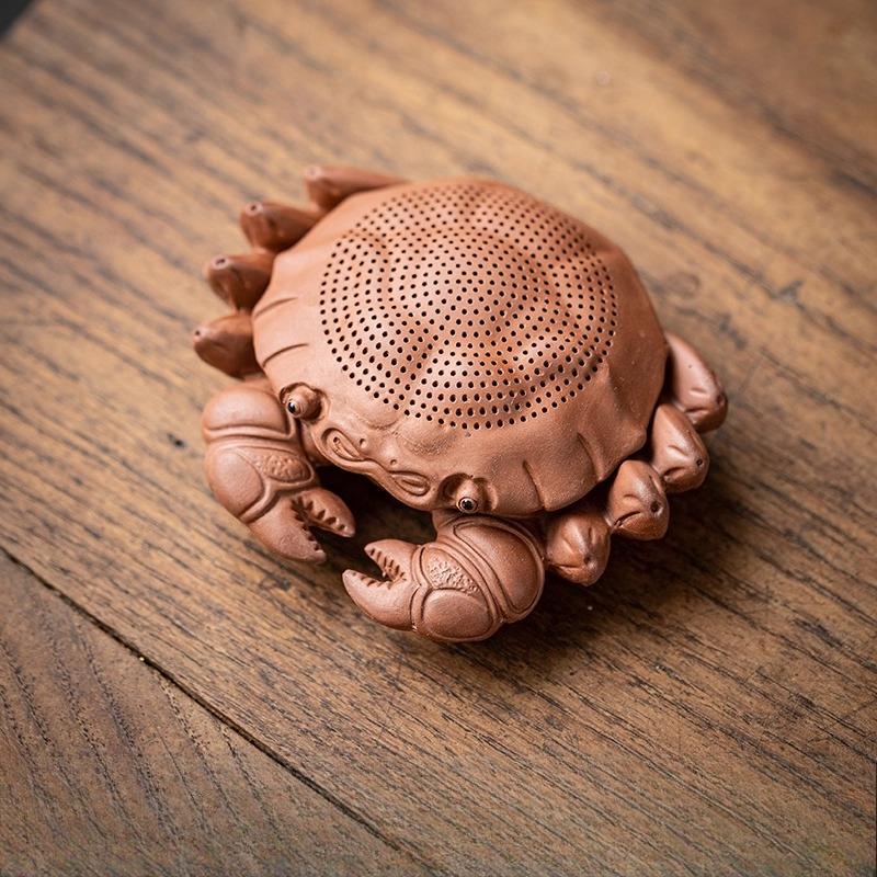 Crab Integrated Filtration Tea Strainer Can Cultivate Purple Clay Tea Pets Desktop Ornament Teaset Accessories Table Decoration
Crab Integrated Filtration Tea Strainer Can Cultivate Purple Clay Tea Pets Desktop Ornament Teaset Accessories Table Decoration