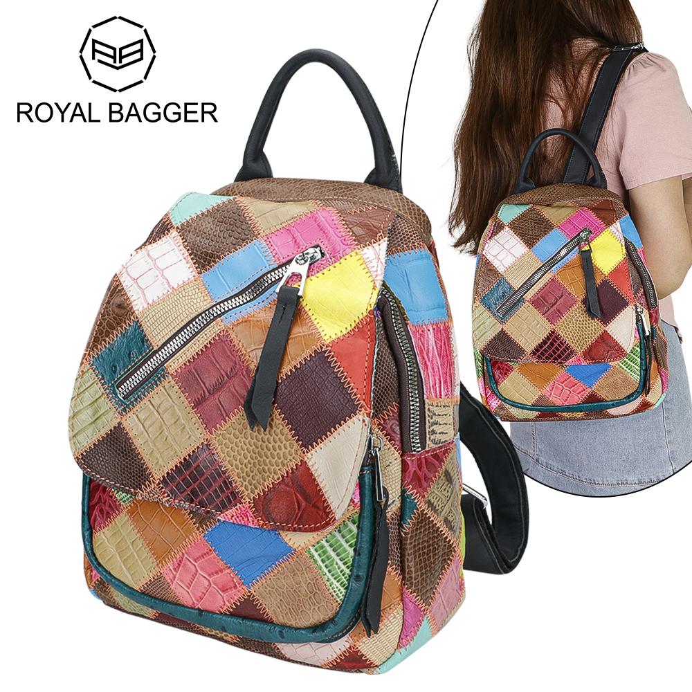 Royal Bagger Retro Красочные рюкзаки для женщин, натуральная кожаная сумка через плечо, большая вместимость 1865
Royal Bagger Retro Красочные рюкзаки для женщин, натуральная кожаная сумка через плечо, большая вместимость 1865
