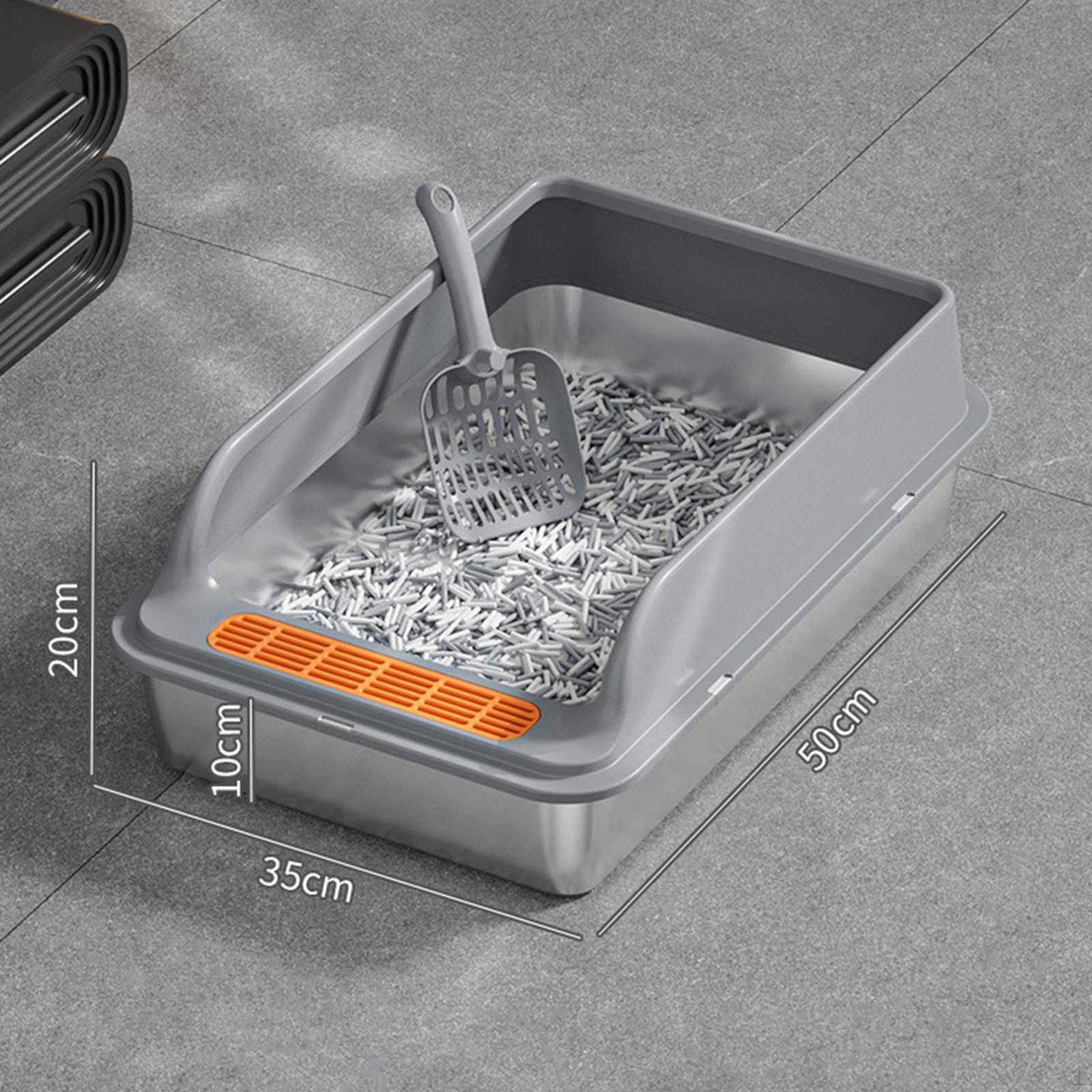 Котячий лоток Туалет Підліжне судно з верхнім входом для кімнатних котів з високими бортами Легко чистити Низькі
Котячий лоток Туалет Підліжне судно з верхнім входом для кімнатних котів з високими бортами Легко чистити Низькі