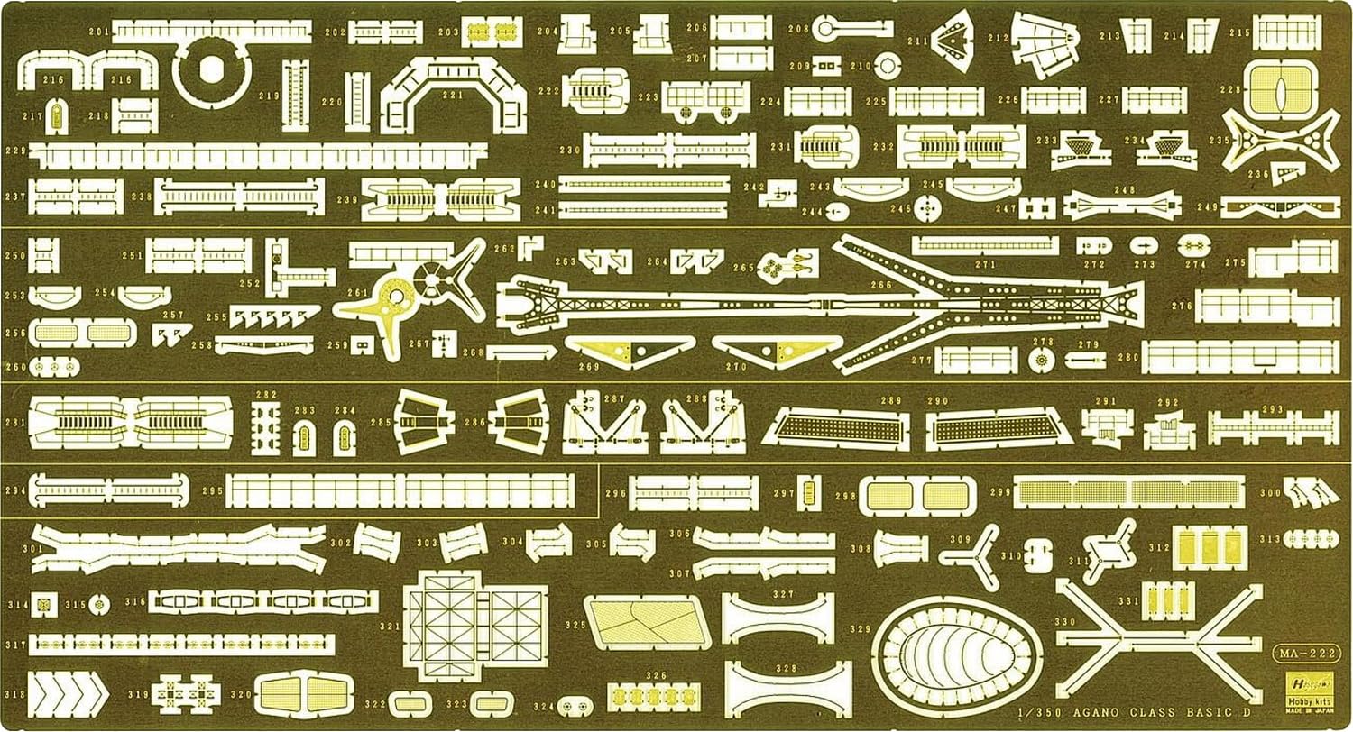 Hasegawa Imperial Japanese Navy Light Cruiser Etching Parts Basic D Plastic Model Parts 40078 1/350 Agano-class Detail-up
Hasegawa Imperial Japanese Navy Light Cruiser Etching Parts Basic D Plastic Model Parts 40078 1/350 Agano-class Detail-up
