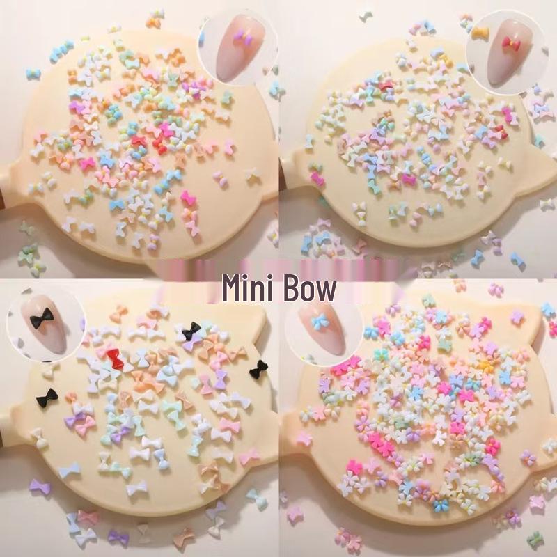 50 Colorful Mini Bow Nail Charms - Cute Resin Bows for Spring Nail Art Decoration 10
50 Colorful Mini Bow Nail Charms - Cute Resin Bows for Spring Nail Art Decoration 10