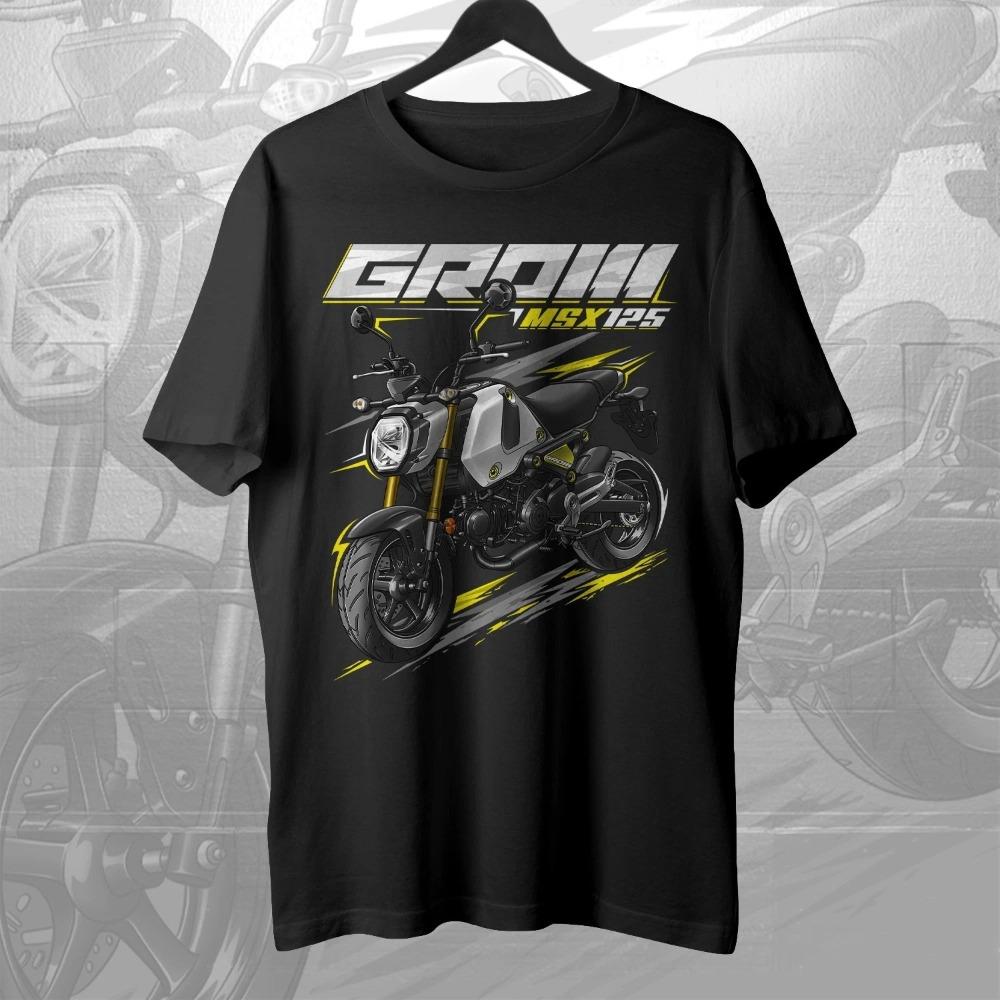 Honda Mens and Womens Tshirt Honda Grom MSX125 Summer Motorcycle Tee Racing Shortsleeved Spring Cycling Offroad Fashion Top S
Honda Mens and Womens Tshirt Honda Grom MSX125 Summer Motorcycle Tee Racing Shortsleeved Spring Cycling Offroad Fashion Top S