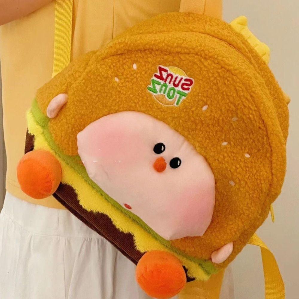 Large Capacity Cartoon Plush Backpack Adjustable Strap Christmas Tree Backpack Students
Large Capacity Cartoon Plush Backpack Adjustable Strap Christmas Tree Backpack Students
