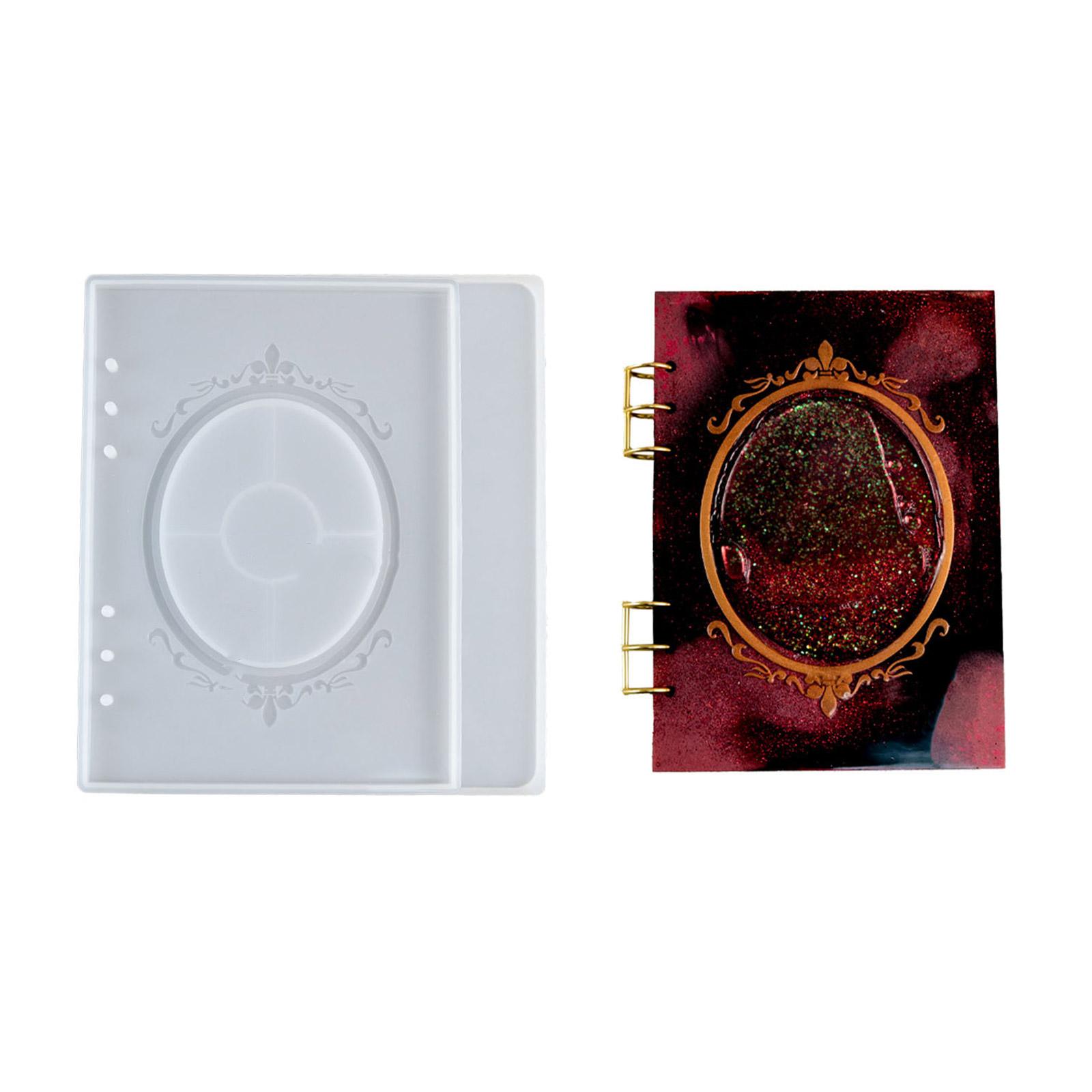 Quicksand Notebook Cover Resin Mold DIY Crystal UV Epoxy Silicone Forms Прозрачная книга Креативные формы для литья из смолы 2
Quicksand Notebook Cover Resin Mold DIY Crystal UV Epoxy Silicone Forms Прозрачная книга Креативные формы для литья из смолы 2