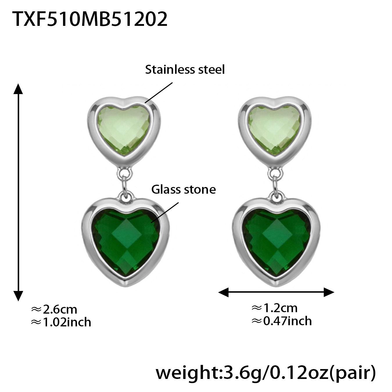 18k Gold Plated Stainless Steel Jewelry Set: Heart Necklace, Bracelet, Earrings, and Bread Slicer Charm - Fade Resistant.
18k Gold Plated Stainless Steel Jewelry Set: Heart Necklace, Bracelet, Earrings, and Bread Slicer Charm - Fade Resistant.