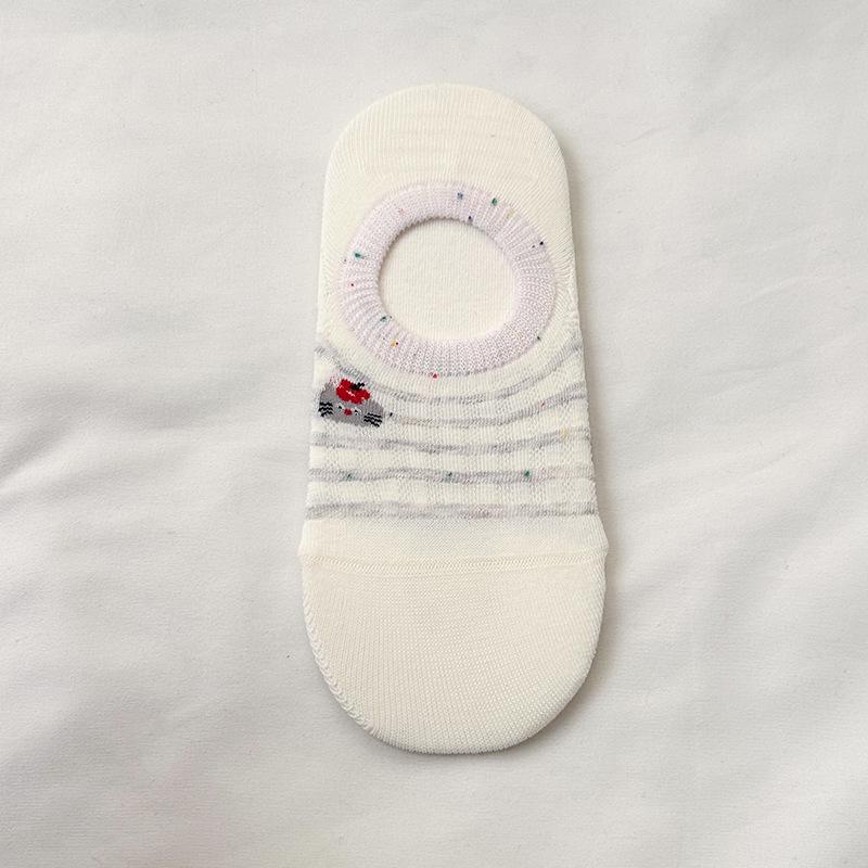 Women s Japanese-Style Polka Dot Cat Boat Socks - Thin, Non-Slip, Invisible Low-Cut. One Size
Women s Japanese-Style Polka Dot Cat Boat Socks - Thin, Non-Slip, Invisible Low-Cut. One Size