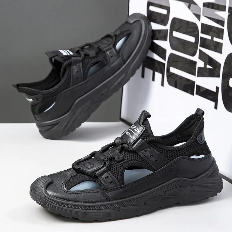 Модная дышащая обувь для мужчин Износостойкая Скидка на дырки Нескользящая Номер 41 Дешевая ликвидация Удобная для улицы Купить мужские сандалии 44
Модная дышащая обувь для мужчин Износостойкая Скидка на дырки Нескользящая Номер 41 Дешевая ликвидация Удобная для улицы Купить мужские сандалии 44