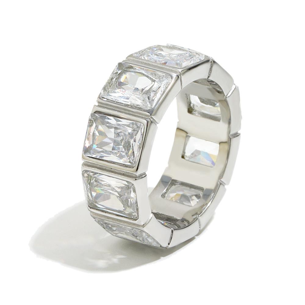 Luxury Square Zircon Stainless Steel Ring for Women 18K Gold Copper Plated Engagement Wedding Zircon Statement Party Gifts 6 медный
Luxury Square Zircon Stainless Steel Ring for Women 18K Gold Copper Plated Engagement Wedding Zircon Statement Party Gifts 6 медный