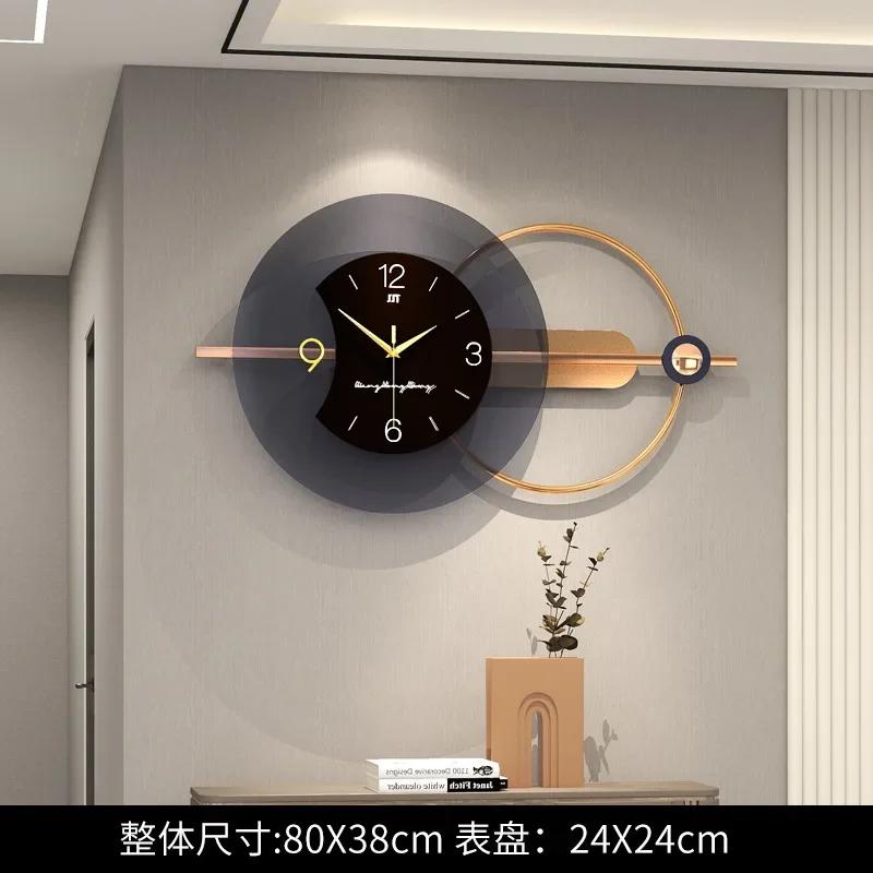 Aesthetic Silent Acrylic Wall Clock Modern Large Luxury Design Elegant Luminaire for Office Hotel Living Room Home Decorative Cl
Aesthetic Silent Acrylic Wall Clock Modern Large Luxury Design Elegant Luminaire for Office Hotel Living Room Home Decorative Cl