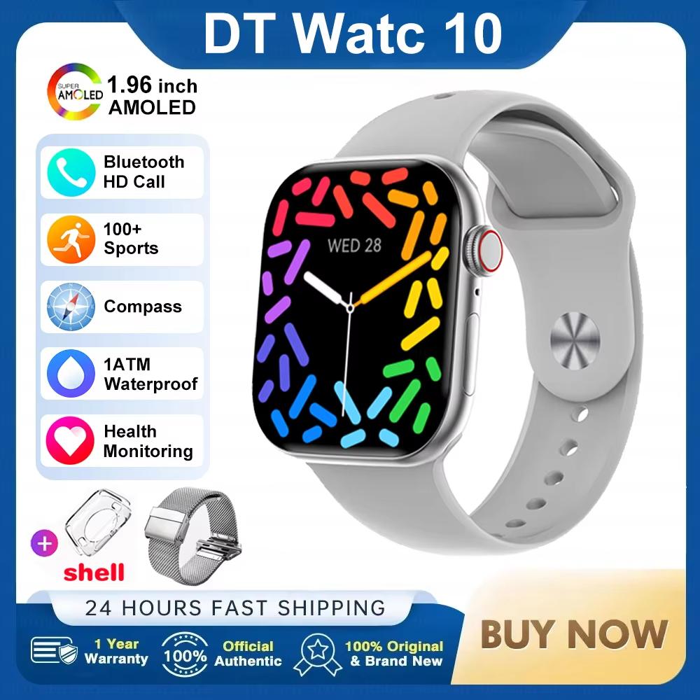 2025 Новые DT Watch 10 Смарт-часы Мужские Женские 3D Меню 16 ГБ Большая Память TWS Наушники Воспроизведение Видео NFC Смарт-часы для Apple mesh belt серебряный
2025 Новые DT Watch 10 Смарт-часы Мужские Женские 3D Меню 16 ГБ Большая Память TWS Наушники Воспроизведение Видео NFC Смарт-часы для Apple mesh belt серебряный
