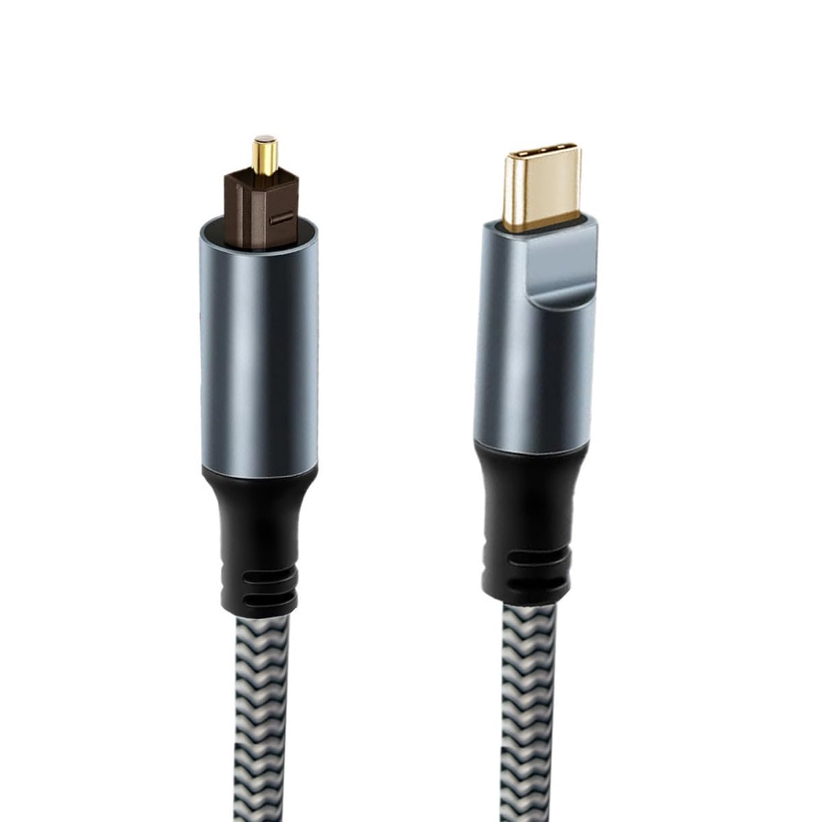CY Type-C to SPDIF Toslink Optical Audio Cable (Opto Male) USB-C to Digital Fiber Optic Sound Interface Male Adapter Wire for Desktop Laptop (180cm)
CY Type-C to SPDIF Toslink Optical Audio Cable (Opto Male) USB-C to Digital Fiber Optic Sound Interface Male Adapter Wire for Desktop Laptop (180cm)