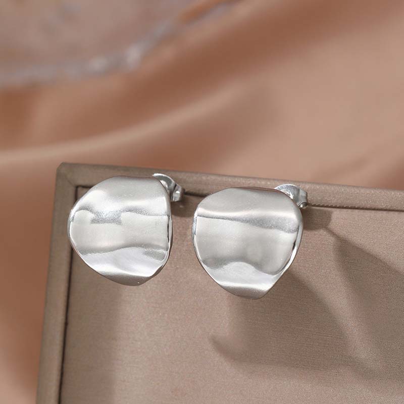 Stainless Steel Metal Round Stud Earrings for Women Exaggerated Gold Color Irregular Geometric Earrings Zircon Gifts медный
Stainless Steel Metal Round Stud Earrings for Women Exaggerated Gold Color Irregular Geometric Earrings Zircon Gifts медный