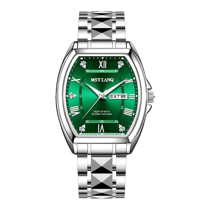Men S Watch Luminous Wine Barrel-Shaped Fashion Calendar Men S Handsome Business High-Value Men S Quartz Watch
Men S Watch Luminous Wine Barrel-Shaped Fashion Calendar Men S Handsome Business High-Value Men S Quartz Watch
