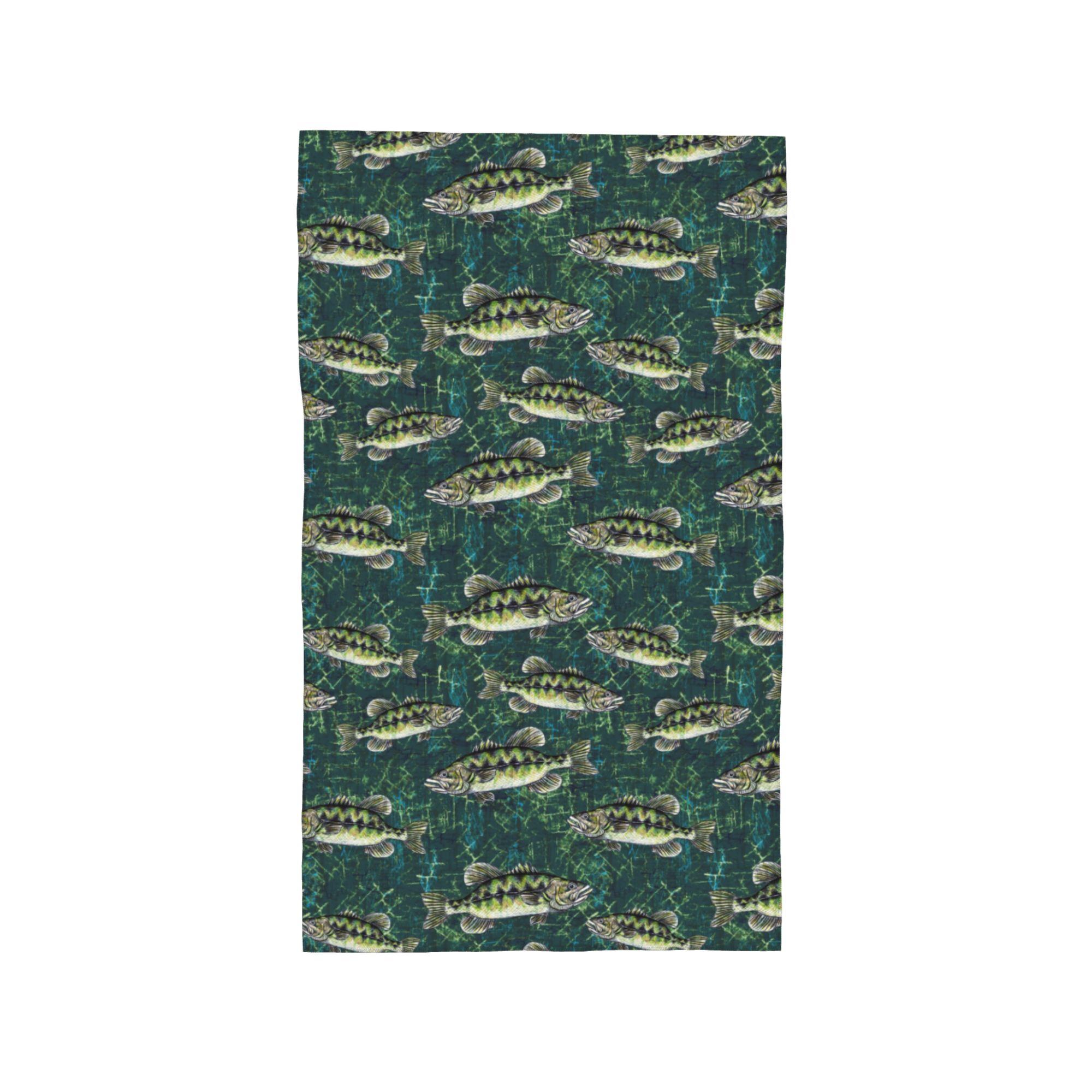 Largemouth Bass Camo Pattern Soft Face Towel Quick Dry Pool Bath Cotton Towels Absorbent W40*H60(CM)
Largemouth Bass Camo Pattern Soft Face Towel Quick Dry Pool Bath Cotton Towels Absorbent W40*H60(CM)