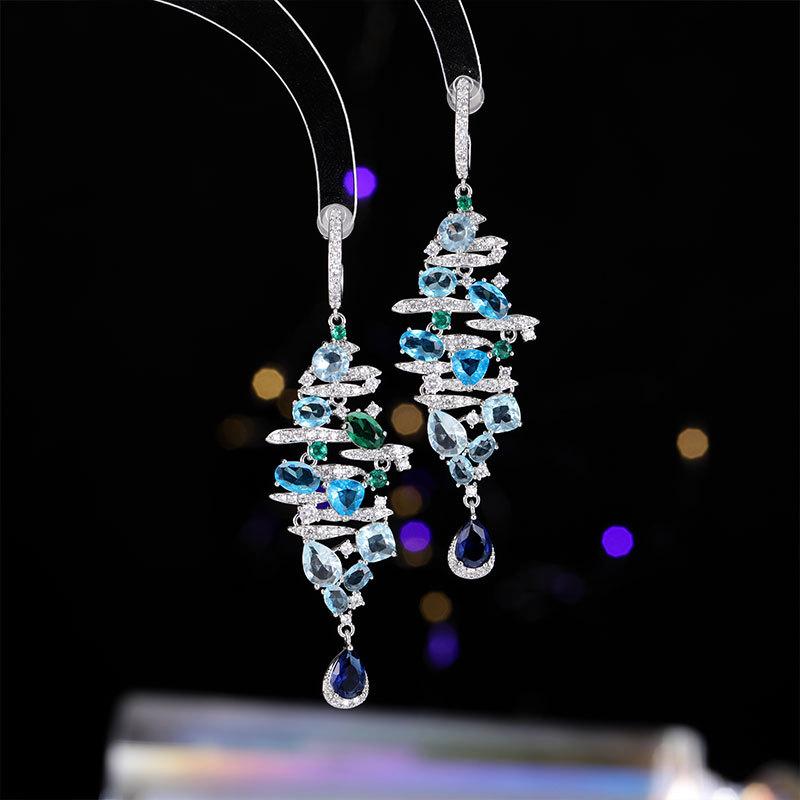 Women s Light Luxury Design Long Fashionable Tassel Water Droplet Earrings Elegant And Versatile Niche Design Earrings
Women s Light Luxury Design Long Fashionable Tassel Water Droplet Earrings Elegant And Versatile Niche Design Earrings