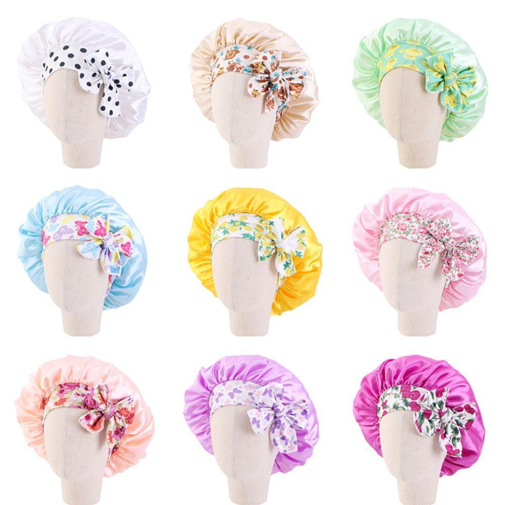 Girl Makeup Cap African Headwrap Hat Baby Sleep Cap Bowknot Night Sleep Beanies Silky Satin Bonnet
Girl Makeup Cap African Headwrap Hat Baby Sleep Cap Bowknot Night Sleep Beanies Silky Satin Bonnet
