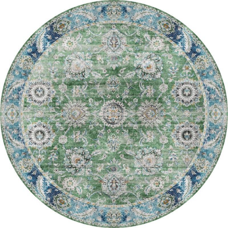 VIKAMA Retro Turkish Ethnic Style Carpet American Round-Shaped Living Room Floor Mat Bedroom Wardrobe Room Home Decoration 60cmx60cm
VIKAMA Retro Turkish Ethnic Style Carpet American Round-Shaped Living Room Floor Mat Bedroom Wardrobe Room Home Decoration 60cmx60cm