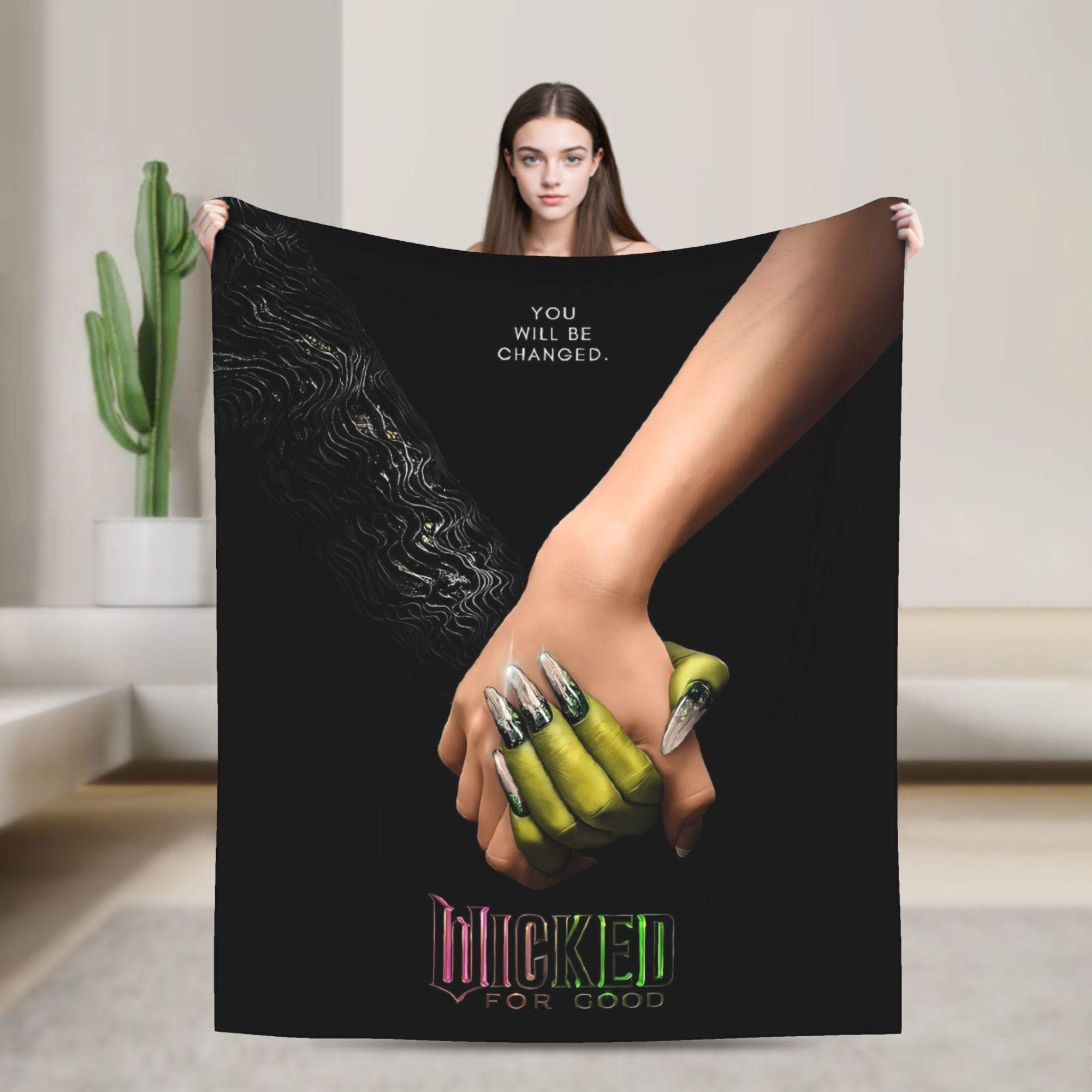 2025 New Wicked For Good Elphaba & Glinda Blanket Soft Plush Throw Blanket For Couch Chair Picnic Flannel Bedspread Bed Cover 130x150cm
2025 New Wicked For Good Elphaba & Glinda Blanket Soft Plush Throw Blanket For Couch Chair Picnic Flannel Bedspread Bed Cover 130x150cm