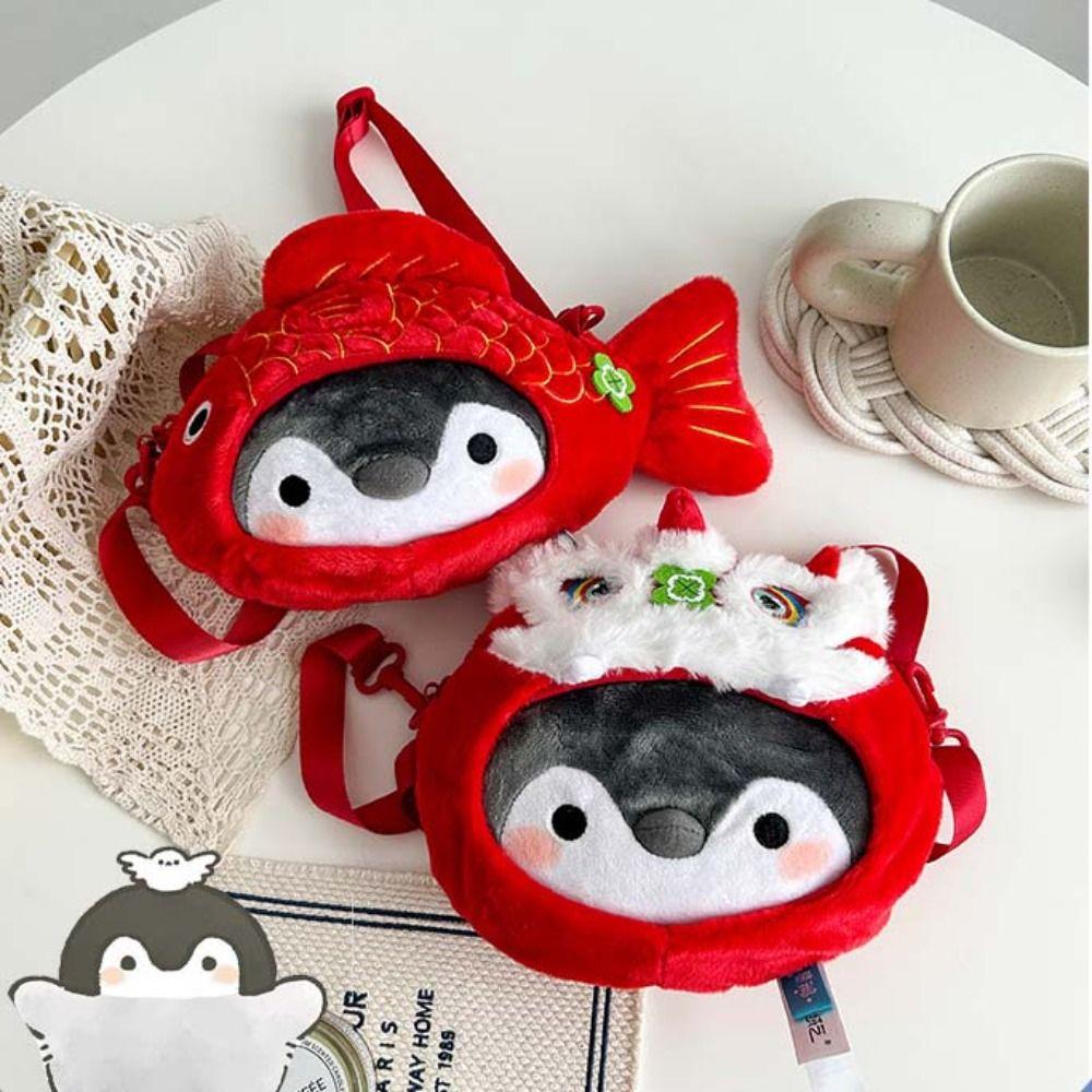 Рюкзак Snapper Plush Doll на молнии, плюшевая кукла Snapper Fish, сумка-пингвин через плечо, сумка для ланча
Рюкзак Snapper Plush Doll на молнии, плюшевая кукла Snapper Fish, сумка-пингвин через плечо, сумка для ланча