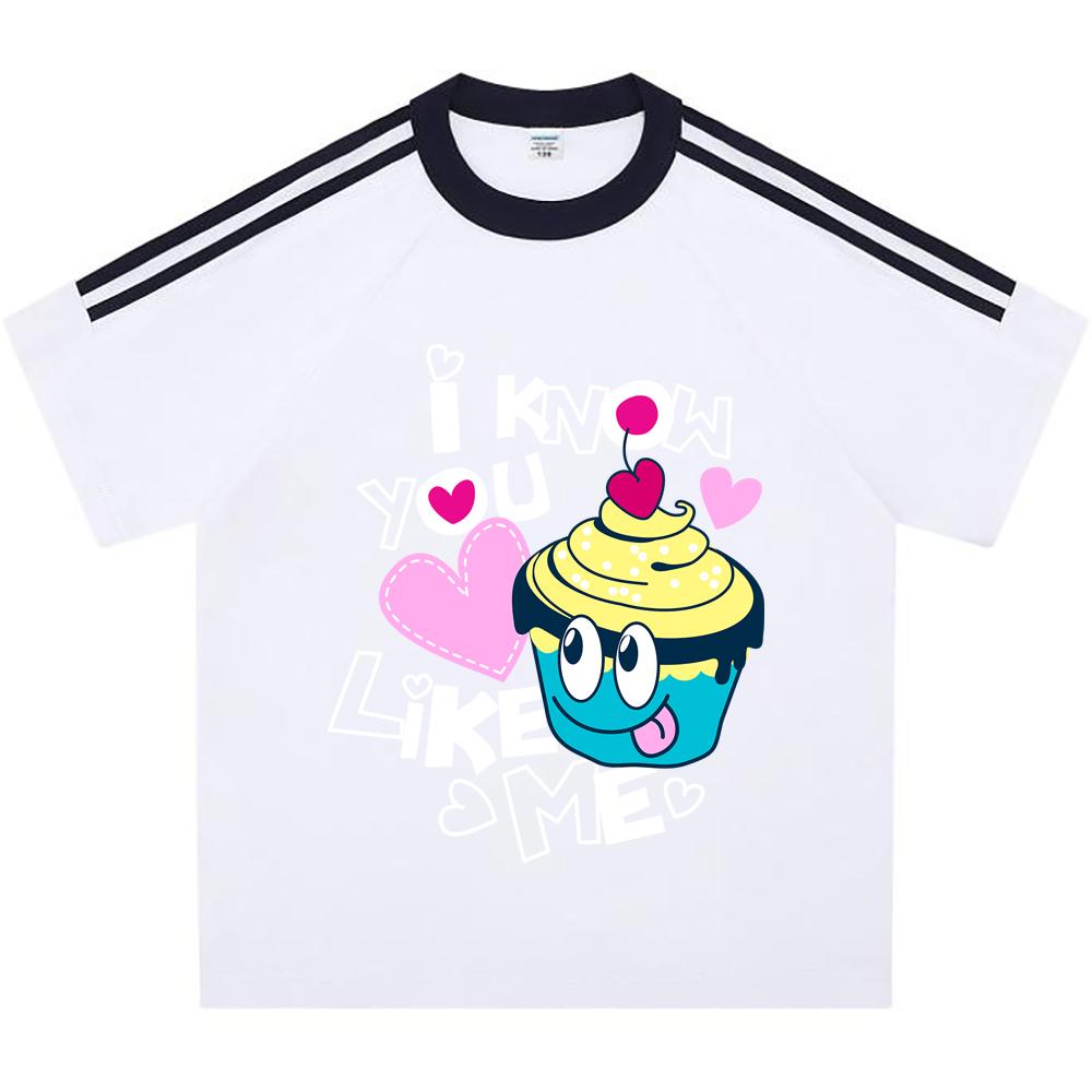 Kids 100% Cotton T-shirts Boys And Girls 200 GSM Cotton Tees cute cupcake Cartoon Print Child Tshirts 150 білий
Kids 100% Cotton T-shirts Boys And Girls 200 GSM Cotton Tees cute cupcake Cartoon Print Child Tshirts 150 білий