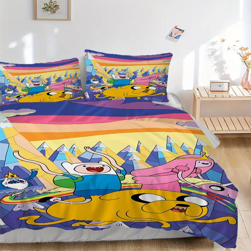 3pcs Adventure Time Duvet Cover Set (1 Duvet Cover + 2 Pillowcases, No Core) - Comfortable, And Breathable Bedroom Decoration yy251104059 135x200cm
3pcs Adventure Time Duvet Cover Set (1 Duvet Cover + 2 Pillowcases, No Core) - Comfortable, And Breathable Bedroom Decoration yy251104059 135x200cm