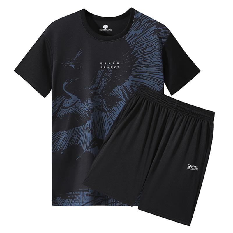 Unisex Quick-Dry Sportswear Set: Summer Casual Short Sleeve Shirt & Shorts for Running and Training 4XL
Unisex Quick-Dry Sportswear Set: Summer Casual Short Sleeve Shirt & Shorts for Running and Training 4XL