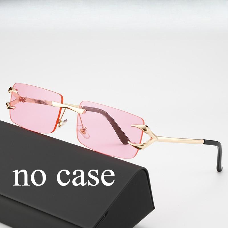 Frameless cut edge sunglasses for women European and American sunglasses for men retro personalized sunscreen glasses
Frameless cut edge sunglasses for women European and American sunglasses for men retro personalized sunscreen glasses