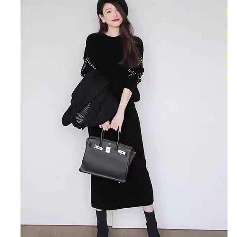 Early Autumn Clothing Latest Women s Retro Small Fragrance Style Age-reducing Khaki Sweater Skirt Two-piece Suit High Quality Practical Daily Use S
Early Autumn Clothing Latest Women s Retro Small Fragrance Style Age-reducing Khaki Sweater Skirt Two-piece Suit High Quality Practical Daily Use S