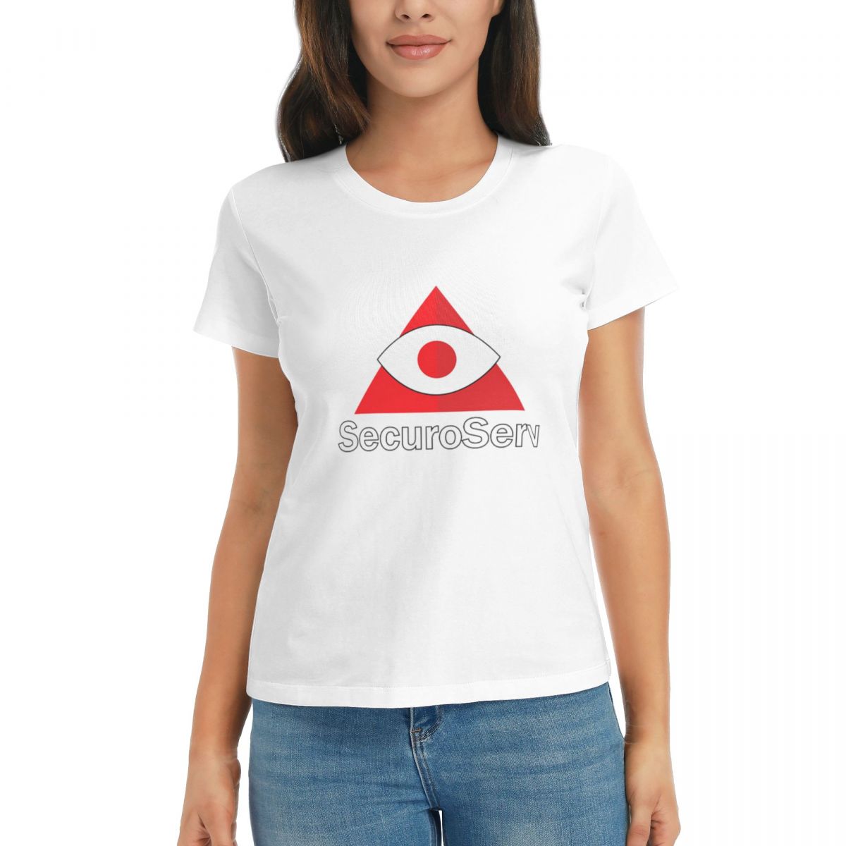 Women TShirt SecuroServ Summer Short Sleeve Tees ONeck Cotton T Shirts Clothes Tops Streetwear S
Women TShirt SecuroServ Summer Short Sleeve Tees ONeck Cotton T Shirts Clothes Tops Streetwear S
