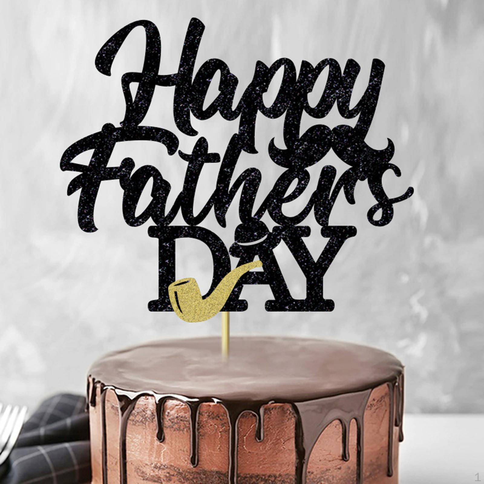 Happy Father s Day Cake Topper Party Decoration,Black Dad Supplies Unique
Happy Father s Day Cake Topper Party Decoration,Black Dad Supplies Unique