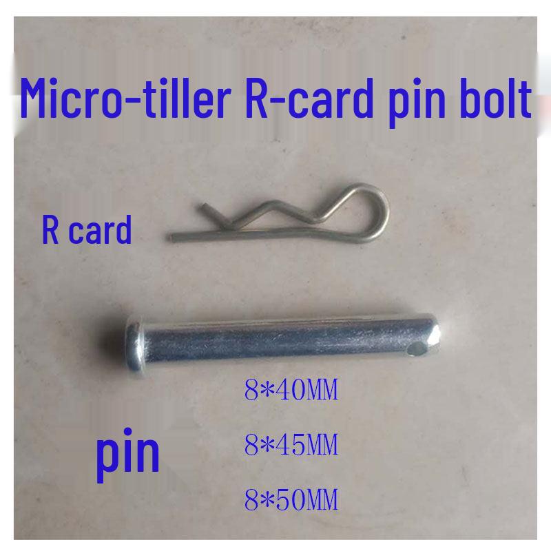 Diesel Engine Micro Tiller R Pin Clip for Wheel Axle (8*40*45*50) R clip
Diesel Engine Micro Tiller R Pin Clip for Wheel Axle (8*40*45*50) R clip