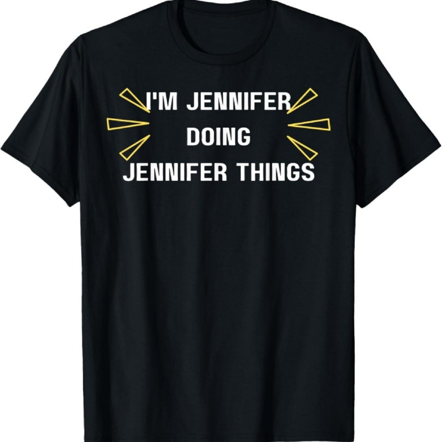 Funny Jennifer First Name Gift for Women and Ladies T-Shirt XXXXXL чорний
Funny Jennifer First Name Gift for Women and Ladies T-Shirt XXXXXL чорний