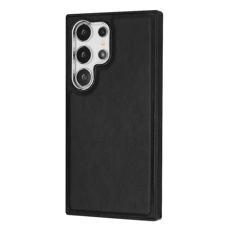 YB Leather Coating Series-6 For Samsung Galaxy S24 Ultra Case Drop-proof Leather+TPU Protective Back Shell
YB Leather Coating Series-6 For Samsung Galaxy S24 Ultra Case Drop-proof Leather+TPU Protective Back Shell