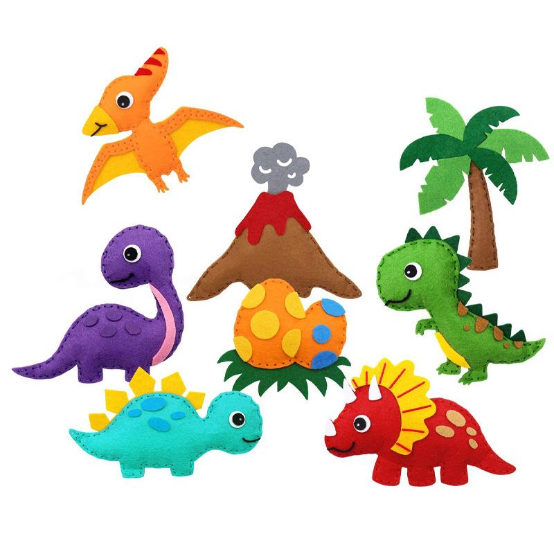 Children s Hand-sewn Toys DIY Felt Cloth Creative Educational Toys Handmade Educational Toys Suit Dinosaur
Children s Hand-sewn Toys DIY Felt Cloth Creative Educational Toys Handmade Educational Toys Suit Dinosaur