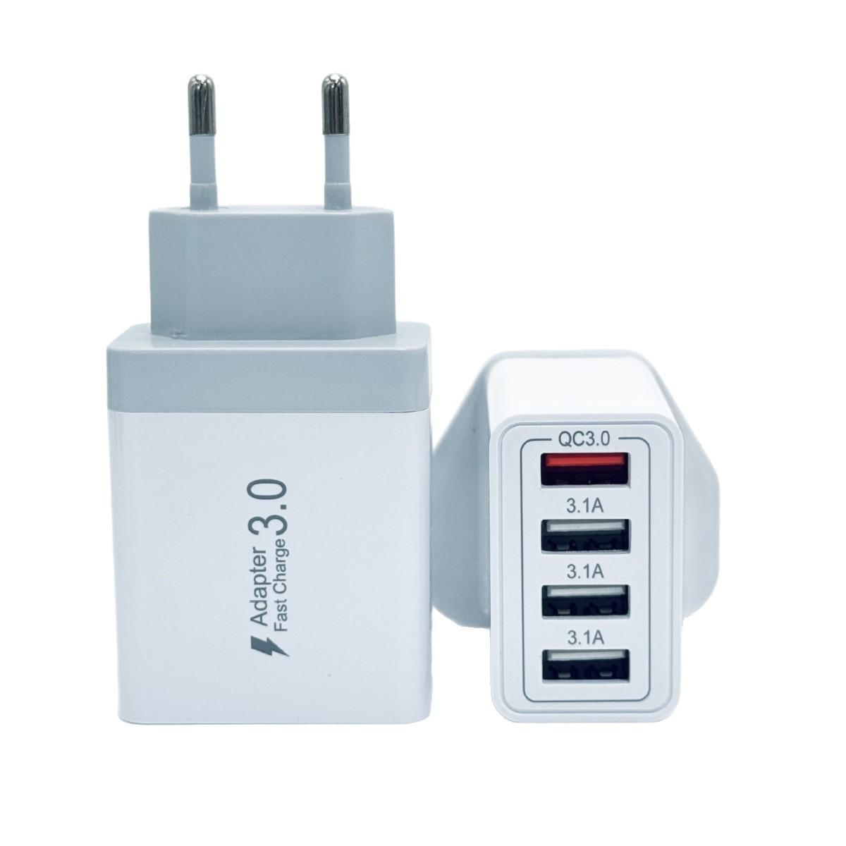 33W Multi-Port USB Charger with EU, UK, and AU Plugs 33W 4 USB Port European Plug
33W Multi-Port USB Charger with EU, UK, and AU Plugs 33W 4 USB Port European Plug