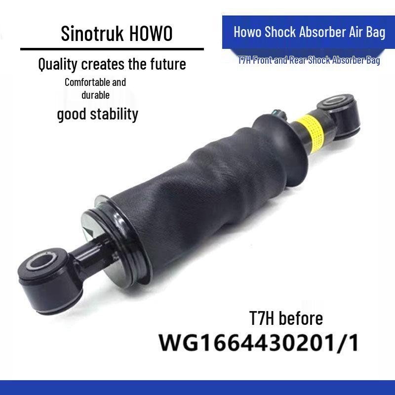 Howo T7H Enhanced Airbag Suspension Shock Absorber for Front and Rear Standard
Howo T7H Enhanced Airbag Suspension Shock Absorber for Front and Rear Standard