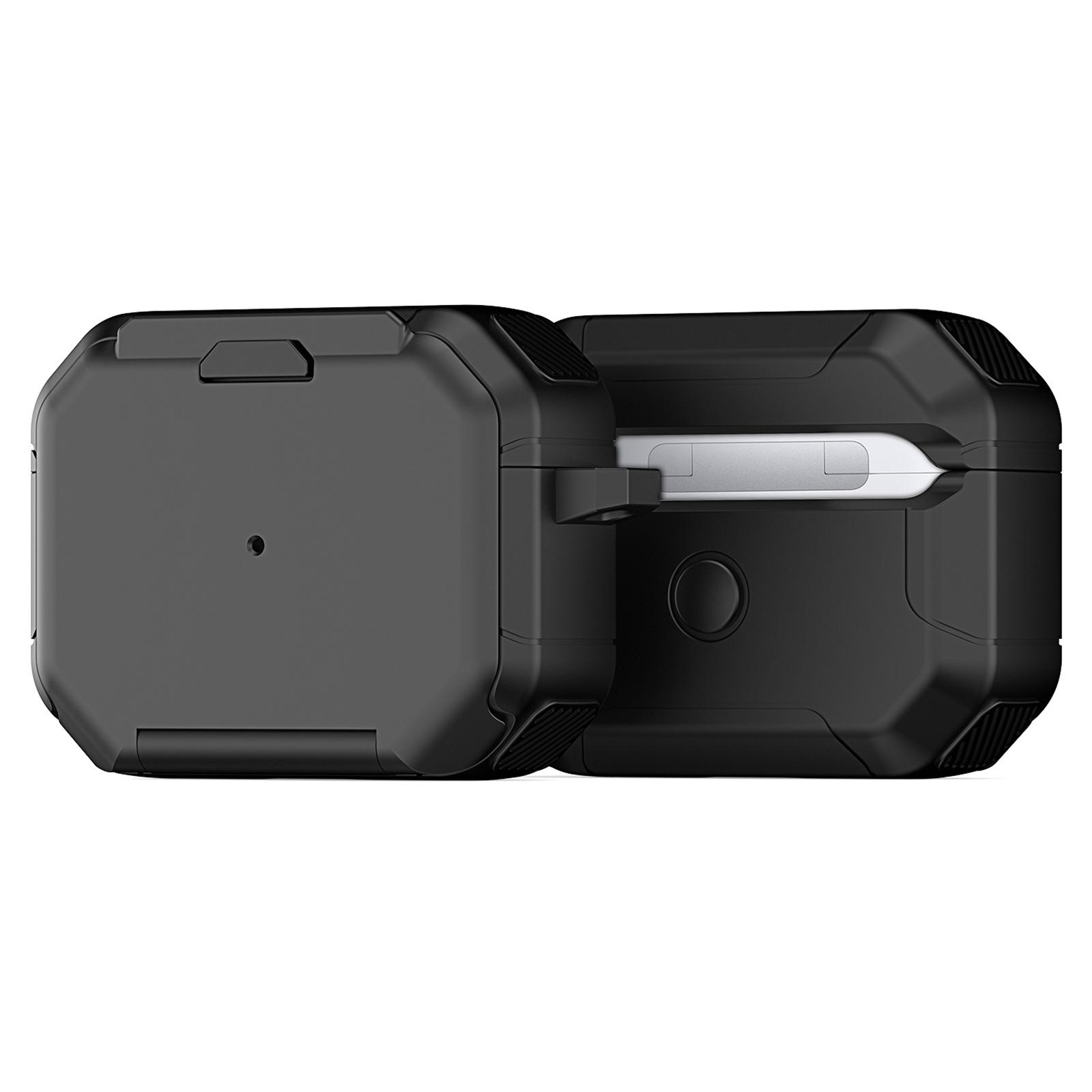 DUX DUCIS PECF Series for Apple AirPods Pro Protective Cover PC+TPU Carrying Case with Keychain Black
DUX DUCIS PECF Series for Apple AirPods Pro Protective Cover PC+TPU Carrying Case with Keychain Black