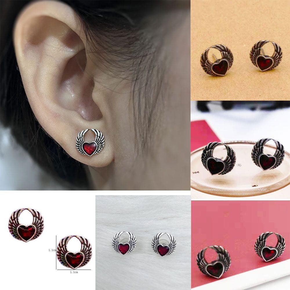 Новая мода Серебряный цвет Подарки для вечеринок ndie Gothic Red Heart Vintage Ear Nails
Новая мода Серебряный цвет Подарки для вечеринок ndie Gothic Red Heart Vintage Ear Nails