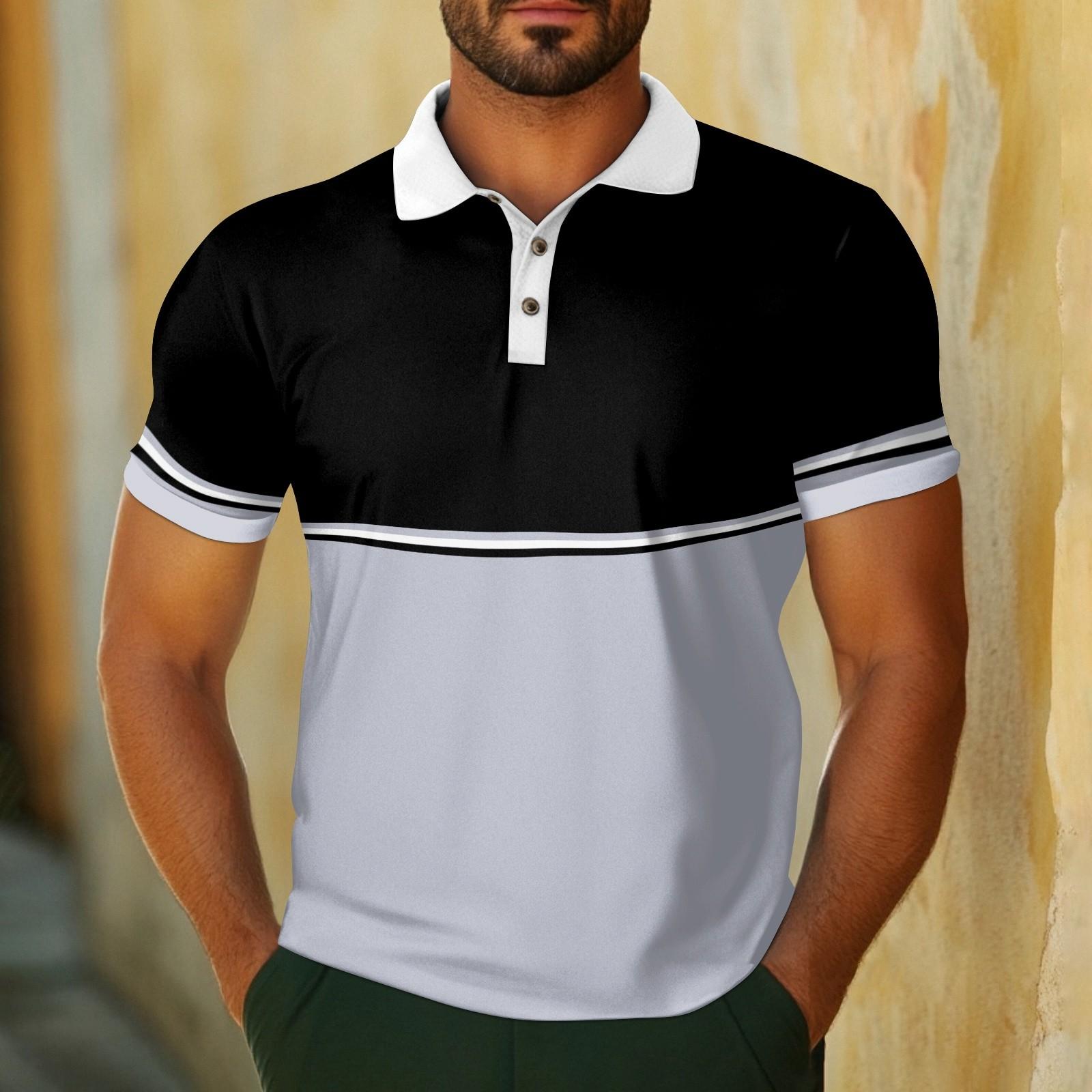 Men s Casual Breathable Short Sleeve Striped Plaid Printed Shirt XL чорний
Men s Casual Breathable Short Sleeve Striped Plaid Printed Shirt XL чорний