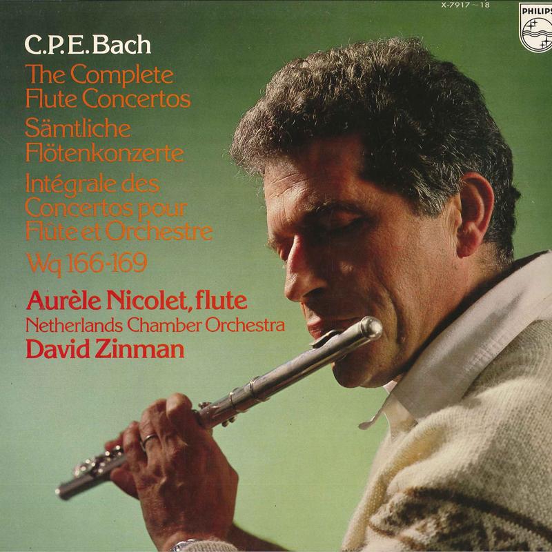 LP Record AURELE NICOLET, DAVID ZINMAN, NETHE - C. P. E. Bach: Complete Flute Conce X791718 PHILIPS 1979 Japan Classical Used
LP Record AURELE NICOLET, DAVID ZINMAN, NETHE - C. P. E. Bach: Complete Flute Conce X791718 PHILIPS 1979 Japan Classical Used