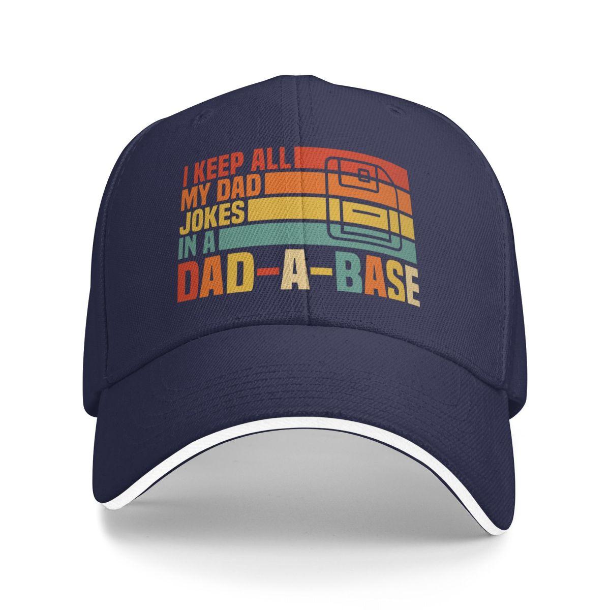 Baseball Caps I Keep All My Dad Jokes In A DadABase Fun Casquette Unisex Outdoor Summer Hats One Size
Baseball Caps I Keep All My Dad Jokes In A DadABase Fun Casquette Unisex Outdoor Summer Hats One Size