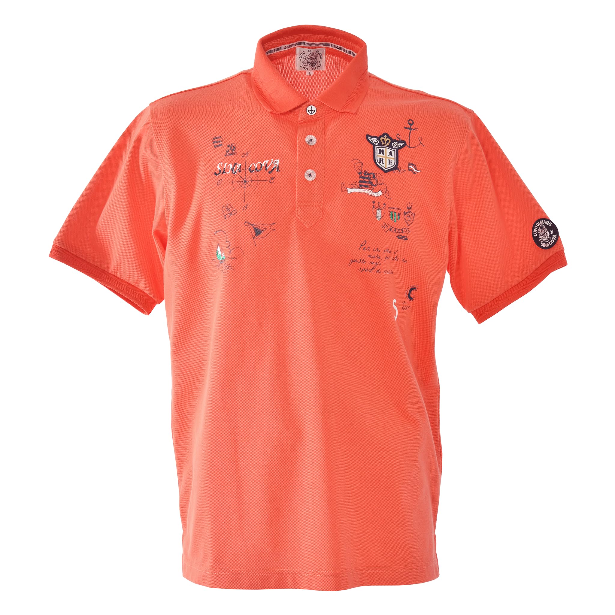 Sinacova Men s Short Sleeve Polo Shirt, 70% Cotton, 30% Polyester, Moisture-Wicking, Quick-Drying, Printed and Embroidered, 25110550580M
Sinacova Men s Short Sleeve Polo Shirt, 70% Cotton, 30% Polyester, Moisture-Wicking, Quick-Drying, Printed and Embroidered, 25110550580M
