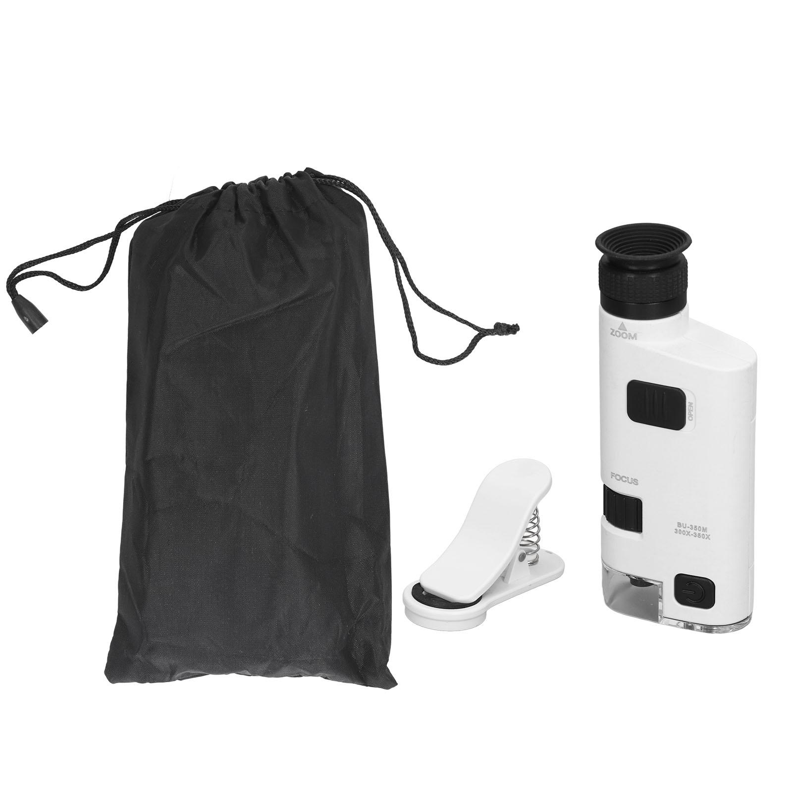 LED Cellphone Microscope Universal Clip Type Detachable 300x350x Lighted Zoom for Pocket 
LED Cellphone Microscope Universal Clip Type Detachable 300x350x Lighted Zoom for Pocket