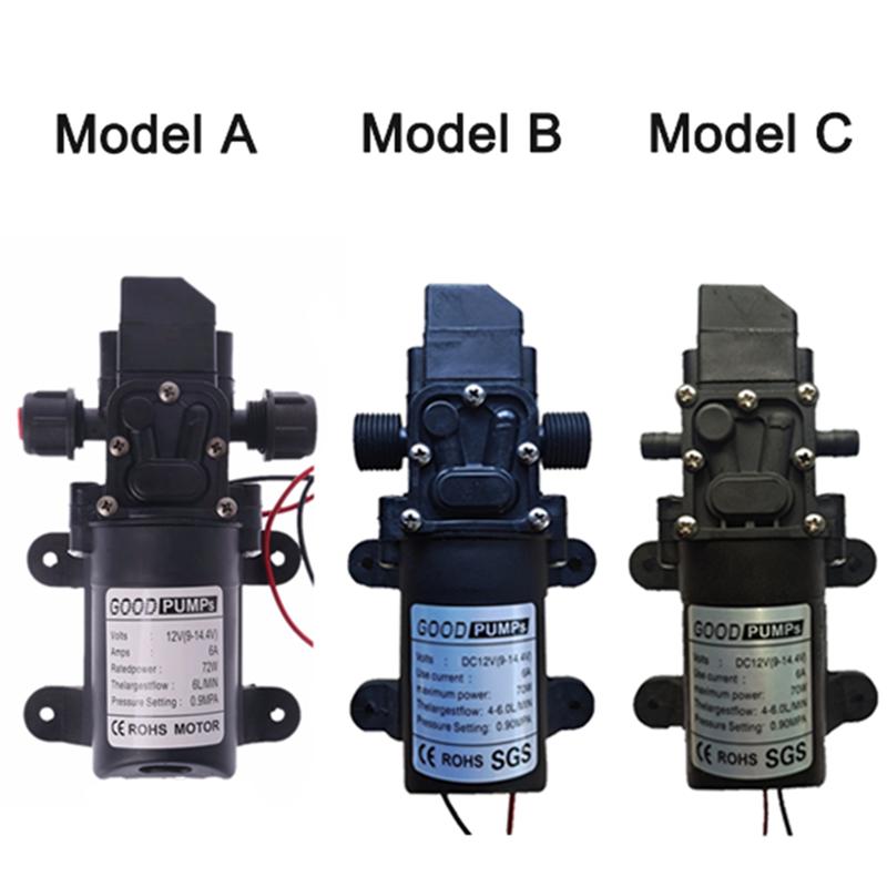 DC 12V 70W Agricultural Electric Water Pump Black Micro High Pressure Diaphragm Pump Multipurpose Water Pump 12V 70W-B
DC 12V 70W Agricultural Electric Water Pump Black Micro High Pressure Diaphragm Pump Multipurpose Water Pump 12V 70W-B