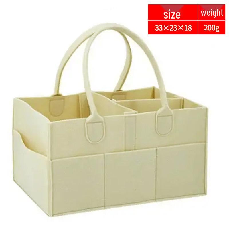 Фетровая сумка для хранения подгузников большой вместимости
Фетровая сумка для хранения подгузников большой вместимости