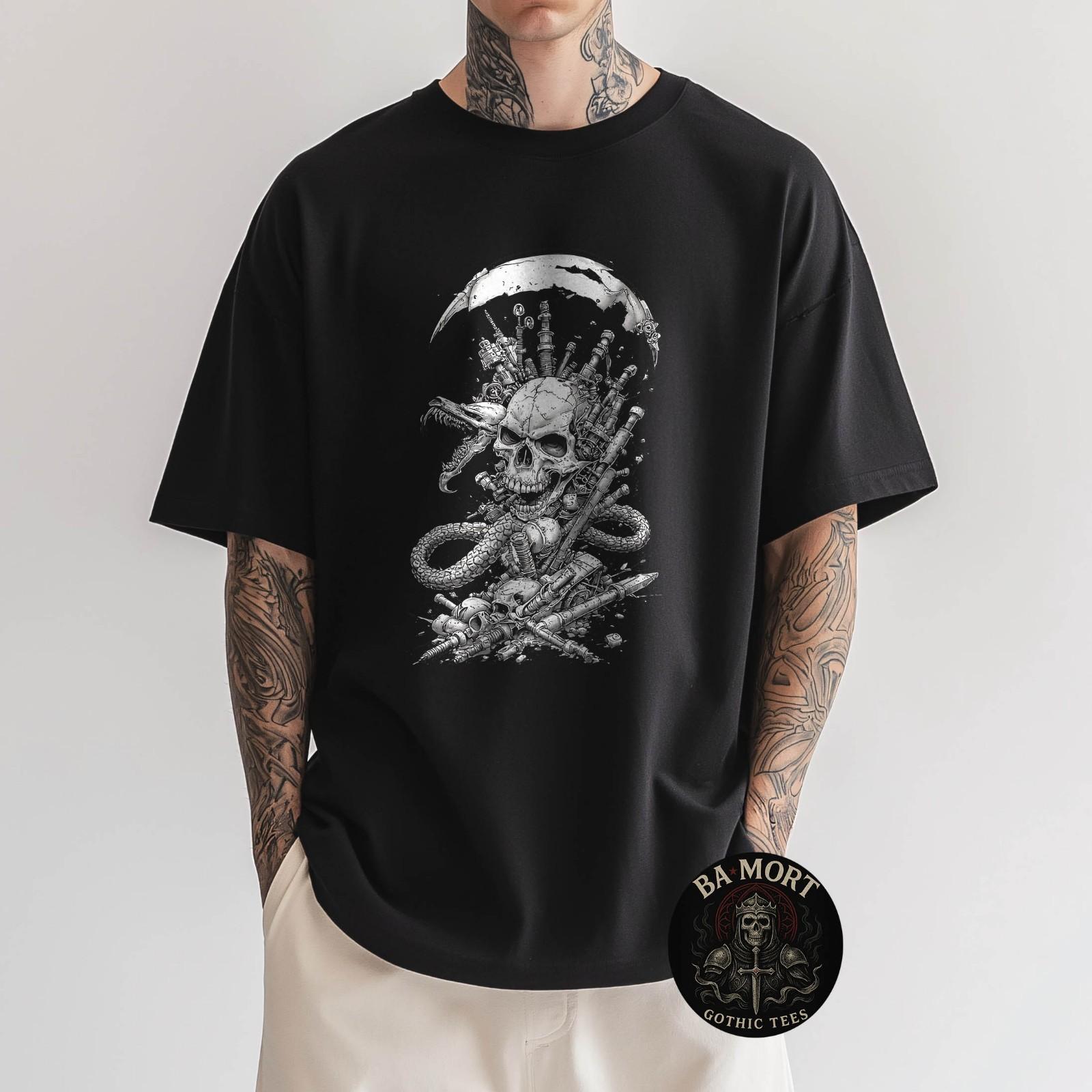 Death Metal Skull Punk T-Shirt 5XL різнокольоровий
Death Metal Skull Punk T-Shirt 5XL різнокольоровий