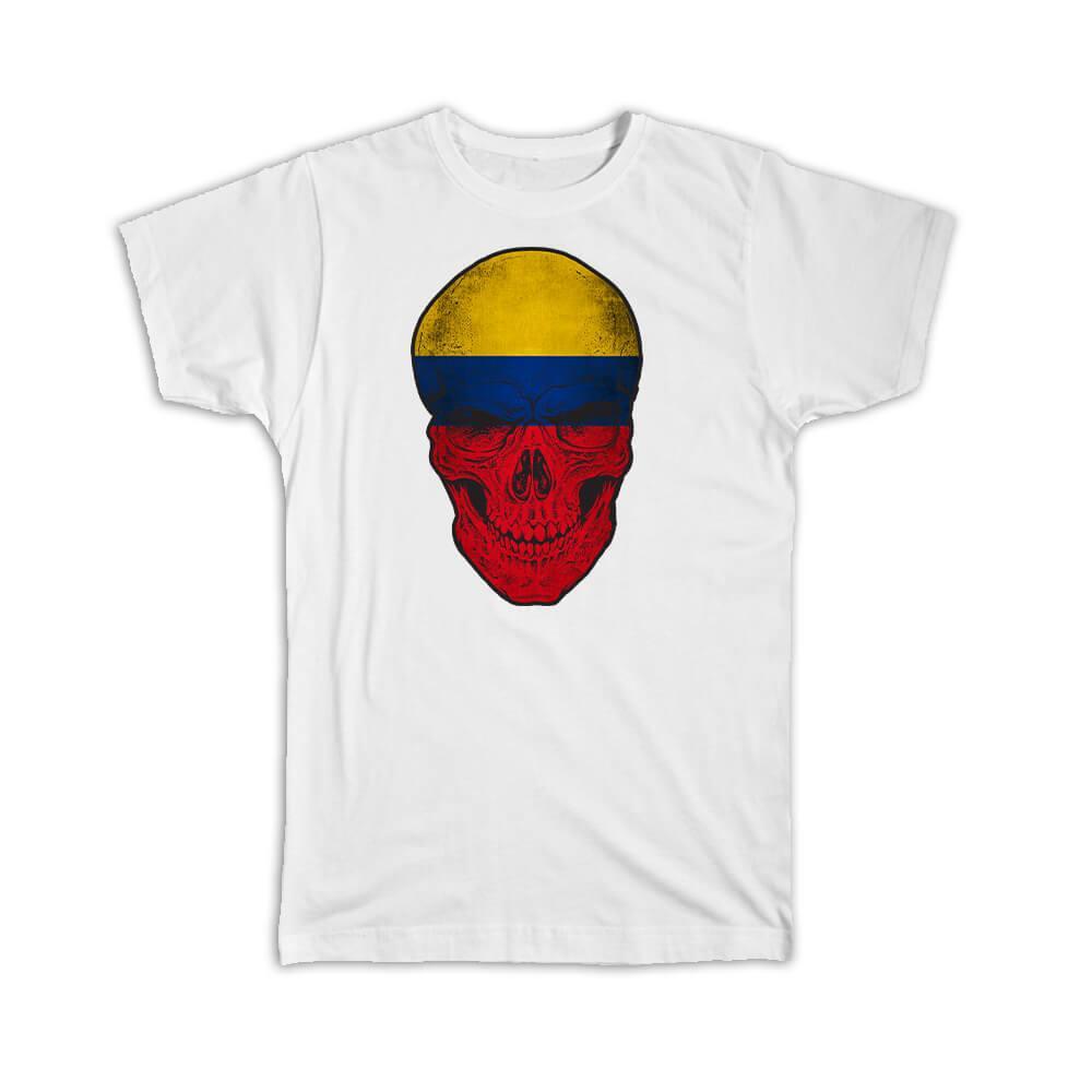 Gift T-Shirt : Colombia Flag Skull Colombian National Colors 5XL різнокольоровий
Gift T-Shirt : Colombia Flag Skull Colombian National Colors 5XL різнокольоровий