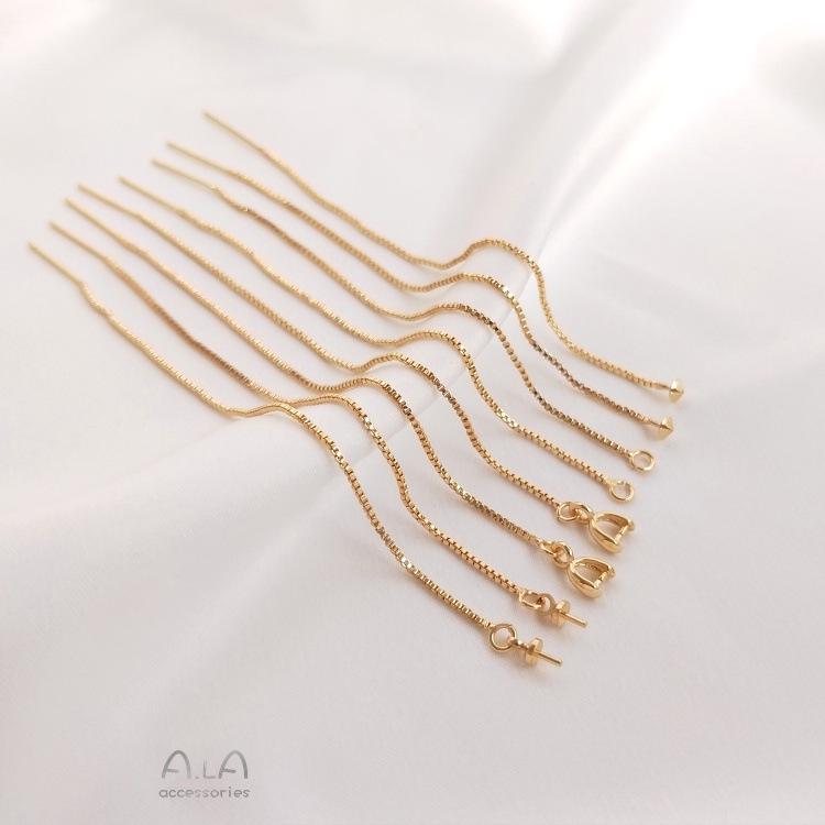 14K Gold Filled Thread Earrings: Handmade Tassel Chain DIY Studs & Jewelry Making Accessories
14K Gold Filled Thread Earrings: Handmade Tassel Chain DIY Studs & Jewelry Making Accessories