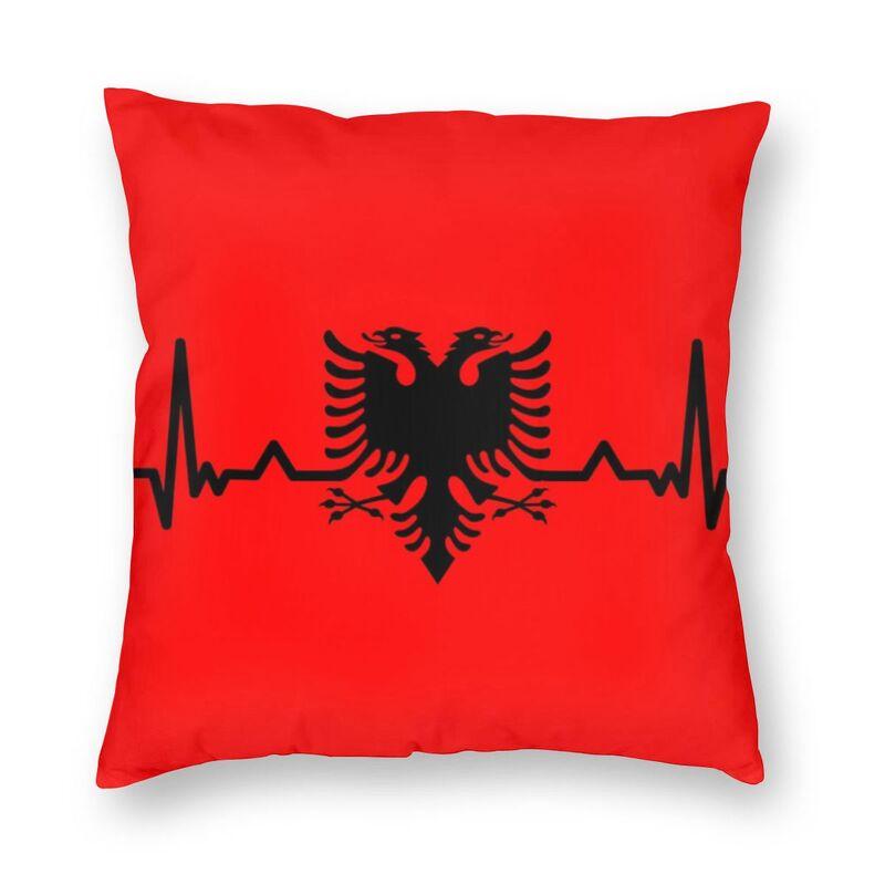 Heartbeat Albania Flag Cushion Cover 40x40cm Home Decorative Albanian Eagle Shqiponja Throw Pillow For Living Room DoubleSided 40x40cm 16x16in
Heartbeat Albania Flag Cushion Cover 40x40cm Home Decorative Albanian Eagle Shqiponja Throw Pillow For Living Room DoubleSided 40x40cm 16x16in