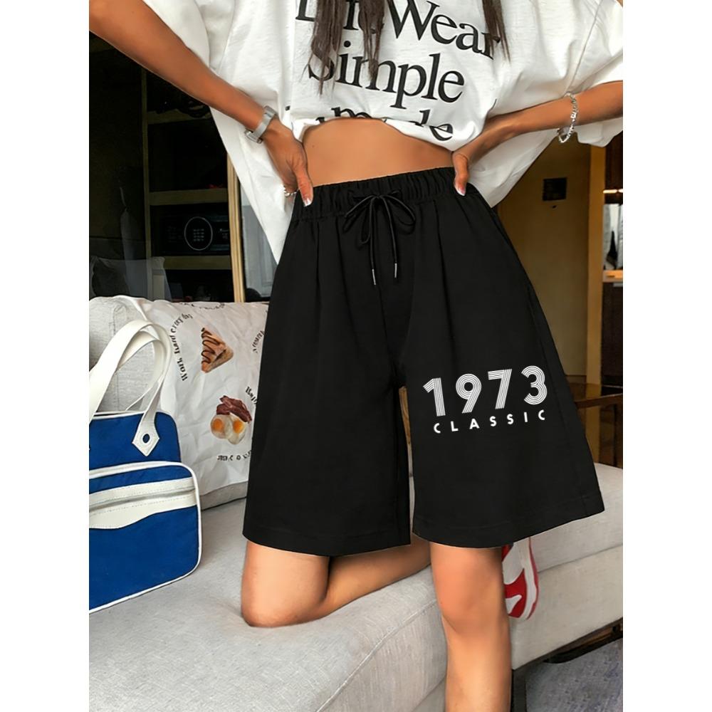 Pant From 1973 Classic Printing Women S Shorts Gym Drawstring Summer Pants Elasticity Y2K Wide Leg Pant Clothing S
Pant From 1973 Classic Printing Women S Shorts Gym Drawstring Summer Pants Elasticity Y2K Wide Leg Pant Clothing S